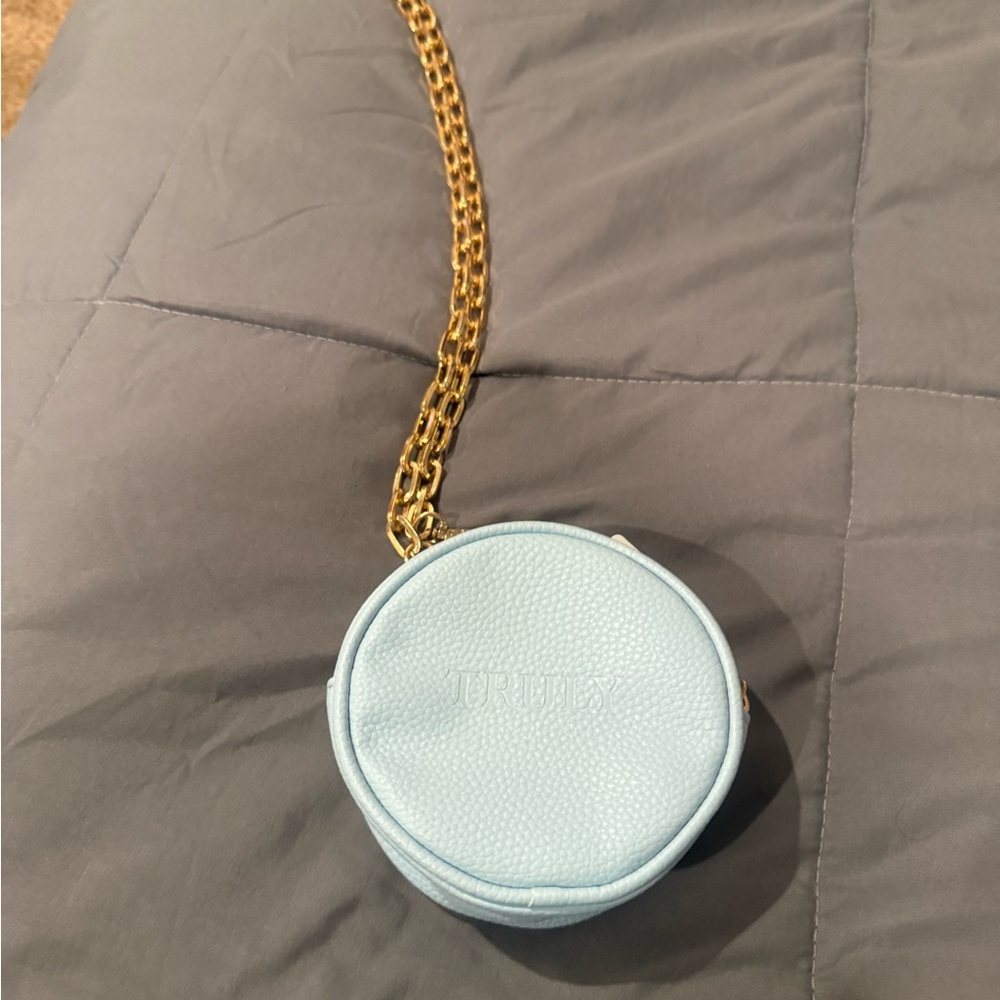 Trendy Blue Crossbody Bag